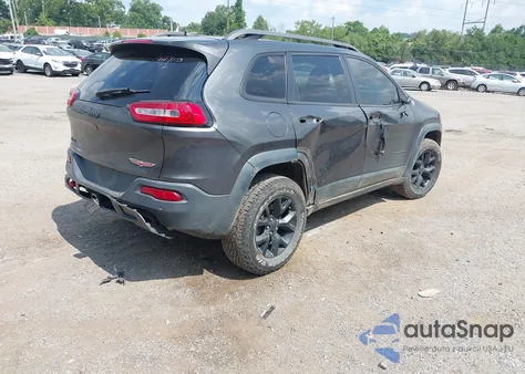 2015 Jeep Cherokee Trailhawk из США, поврежденный, VIN 1C4PJMBS6FW609682